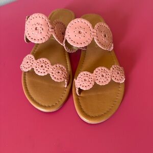 EUC Jack Rogers Pink Lauren Sandals